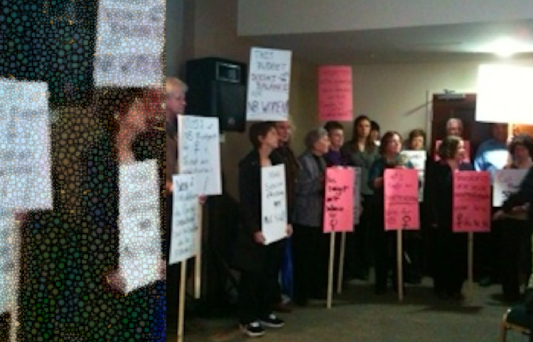 Budget cuts an ideological attack on women