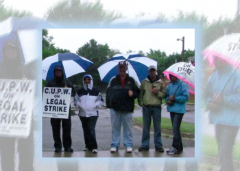 Postal workers on strike in Fredericton and Oromocto