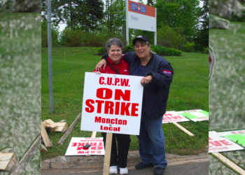 Postal strike in Moncton