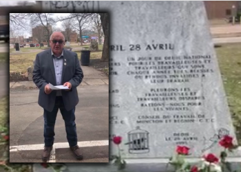 National Day of Mourning honoured in New Brunswick under COVID-19